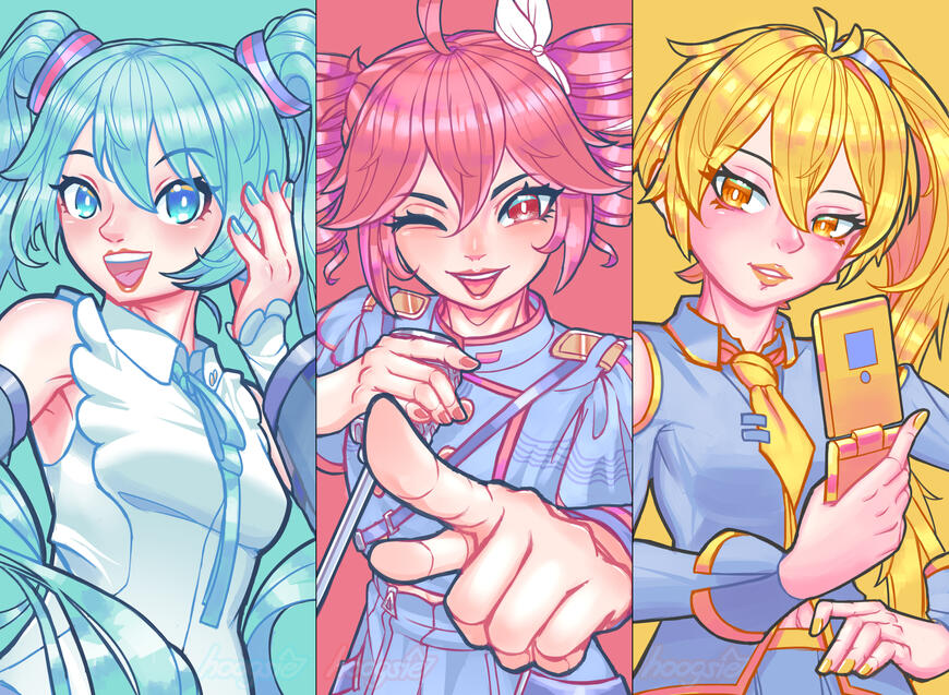 Triple Baka (Vocaloid/SynthV)